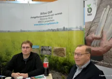 Martin und Willi Billau von der Billau Jungpflanzen GbR
